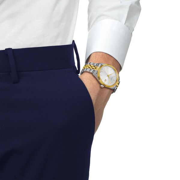 Ballade Quartz 40 mm Stainless Steel and Yellow Gold PVD